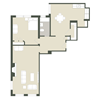 1 Bedroom - 1 Bathroom